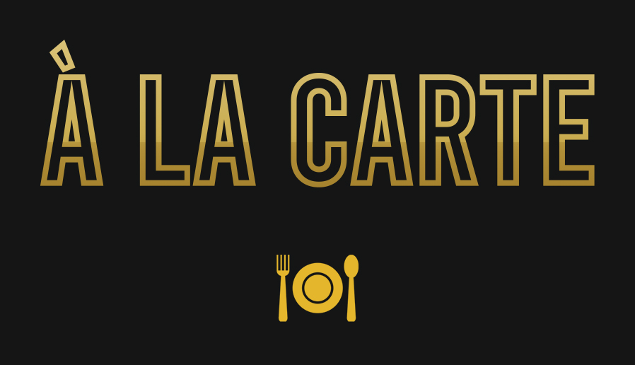 A-La-Carte-Menu